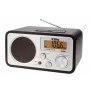 Pārnēsājams radio ELTRA Kormoran analogs FM LW LCD melns sudrabs