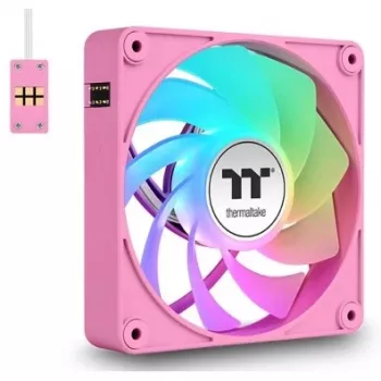 Thermaltake CT120 EX Reverse ARGB 120mm Rozā 3-Pack