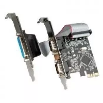 VALUE PCI-Express karte, 2x seriālais RS232, D-Sub 9, 1x paralēlais EPP/ECP (15.99.2116)