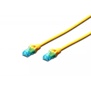 Patch Cord Digitus CAT 5e U/UTP DK-1512-050/Y 5m Dzeltens