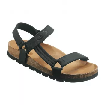 Sandales Scholl Heaven Unisex Melni Brūni Āda EVA Izmērs 45