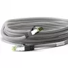 Goobay CAT 8.1 savienojuma kabelis, S/FTP (PiMF), Pelēks, 0,5 m - LSZH bezhalogēna, Vara AWG 24 (55135)