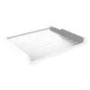 ROLINE 19 inch 1U 400 T plaukts pelēks, 15 kg slodze