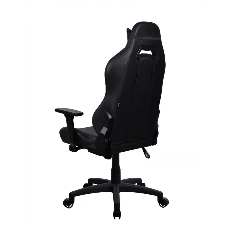 Spēļu krēsls Arozzi Torretta SoftPU Pure Black ergonomisks