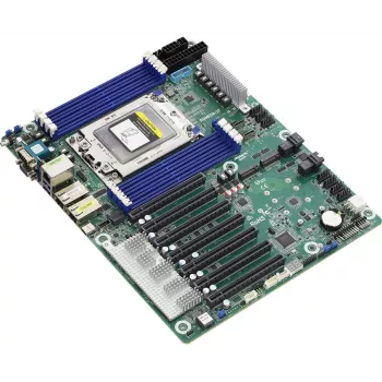 Mātesplate ASRock ROMED8-2T ATX AMD EPYC LGA 4094, 8× DDR4 DIMM, astoņkanālu, 2× M.2, 8× SATA III, 10GbE, 3× RJ-45