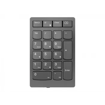 Lenovo 4Y41C33791 ciparu taustiņu bloks universāls RF bezvadu pelēks