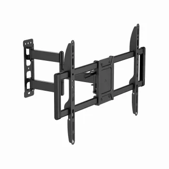 Pilnas kustības TV sienas stiprinājums GEMBIRD WM-90ST-01 37–90 collu televizoriem, max 50 kg, VESA līdz 600x400, pagrieziens 90°, slīpums -5–15°
