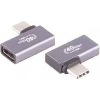 Pārejas savienotājs ShiverPeaks BS13-60001 USB-C uz USB-C Pelēks