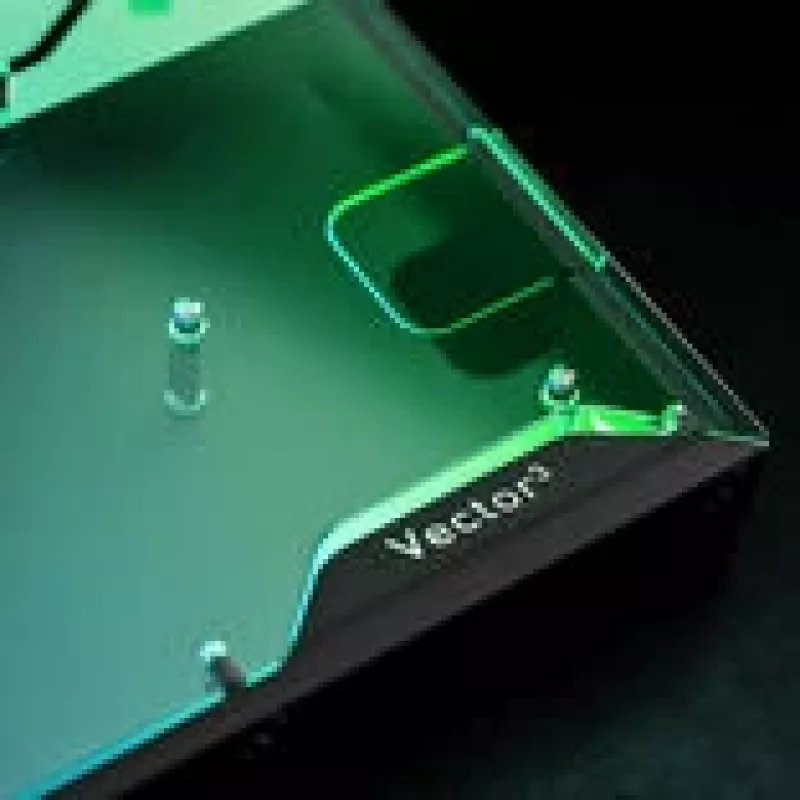 GPU ūdens bloks EK-Quantum Vector3 TUF RTX 5090 RGB — pilna pārsega dzesēšanas elements