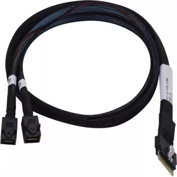 SAS kabelis Microchip Technology 2304900-R 0,8m SlimSAS MiniSAS HD