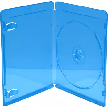 Blu-ray futrālis MediaRange BOX39-50 caurspīdīgi zils