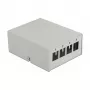 Keystone sadales panelis DeLOCK 43407 4 porti pelēks