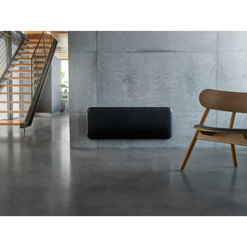 Mill Invisible Smart WiFi sildītājs 1300W melns IPX4