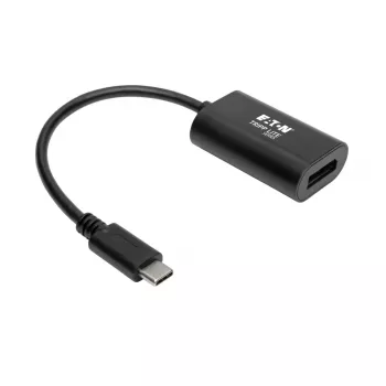 Tripp Eaton Tripp Lite Series USB-C uz DisplayPort video adapteris 4K@60Hz, melns, 15 cm