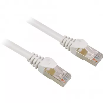 Tīkla kabelis Sharkoon RJ45 CAT.6 SFTP Balts 15,0m