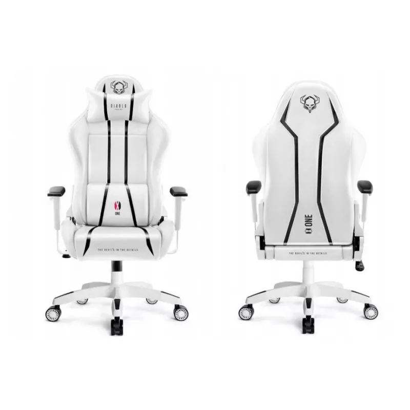 Diablo X-ONE 2.0 Normal gaming krēsls balts un melns