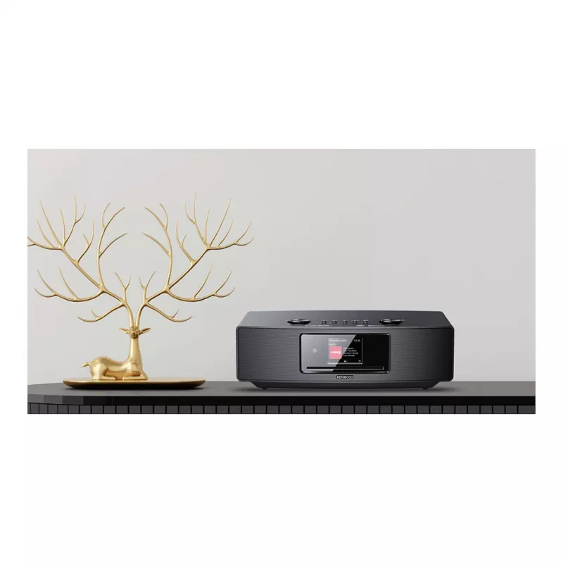 JVC Kenwood CR-ST700SCD-B interneta un digitālais radio ar DAB+ un FM