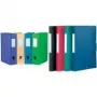 ELBA Memphis dokumentu kaste, pildījuma augstums 40mm, A4, sarkana, PP 0.7mm, ar rakstāmu muguriņas etiķeti (98402913)