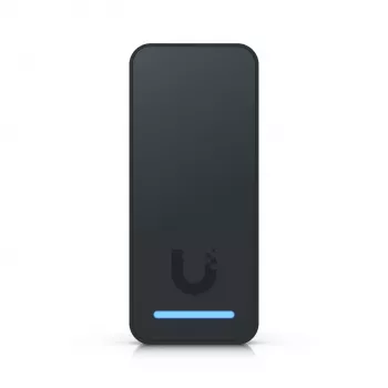 Ubiquiti Access Reader G2 melns – NFC karšu lasītājs un izejas pieprasījuma ierīce