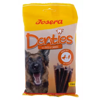 JOSERA Denties Duck with carrot - Suņu kārums - 180g