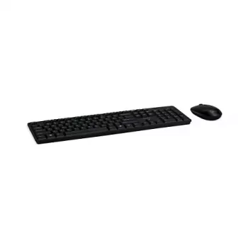 Bezvadu tastatūras un peles komplekts Acer Combo 100 — RF bezvadu, pilna izmēra QWERTZ vācu, melns