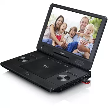 Lenco BRP-1150BK - Portatīvais Blu-ray atskaņotājs ar 11,5 collu displeju, melns