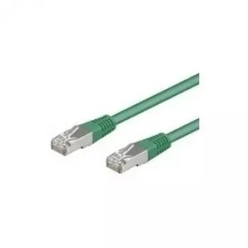 Wentronic Goobay CAT 5e Patch Cable, F/UTP, Zaļš, 15 m - CCA Copper Mix (50870)