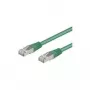 Wentronic Goobay CAT 5e Patch Cable, F/UTP, Zaļš, 15 m - CCA Copper Mix (50870)