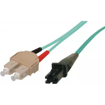 Tecline exertis Connect - Patch-Cable - SC daudzmodu (vīrietis) uz MT-RJ daudzmodu (vīrietis) - 7 m - optiskā šķiedra - 50/125 mikrometri - OM3 - tirkīza (39975007)