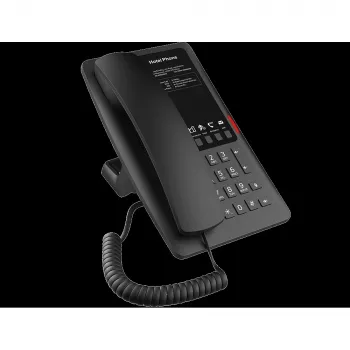 IP telefons Fanvil H4W-Melns — HD audio, Wi‑Fi atbalsts