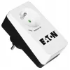 Aizsardzības kārba pret pārspriegumu Eaton Protection Box 1 FR — 1 kontaktligzda Type E, 220–250 V, 16 A, 4000 W, melna, kompakta