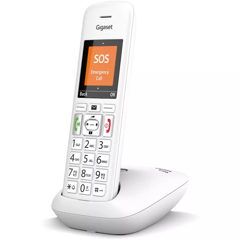 Bezvadu telefons Gigaset E390 (analogais/DECT)