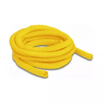 DeLOCK pašslēdzoša siltumizturīga pinuma uzmava 5 m x 10 mm dzeltena