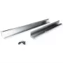 ROLINE 26.21.0114 bīdāmo sliežu komplekts, regulējams dziļums 500–750 mm, ar stiprinājuma materiālu
