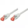 Tecline exertis Connect Patch-Cable RJ-45 (M) uz RJ-45 (M) 3 m SSTP CAT6 Halogēns Brīvs Pelēks (71503)