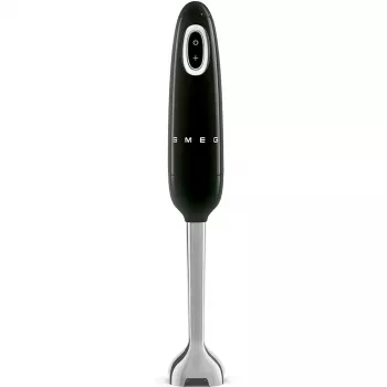Iegremdes blenderis Smeg HBF03BLEU — 700 W rokas blenderis, 1,4 L trauks, nerūsējošā tērauda asmens, melns