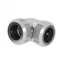 Barrow Multi-Link Adapter 90° cietās caurules 12mm AD uz 12mm AD TWT90KNS-K12 Sudrabs