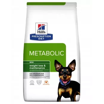 HILL'S PRESCRIPTION DIET Canine Metabolic Mini sausā barība suņiem Vistas gaļa 1 kg