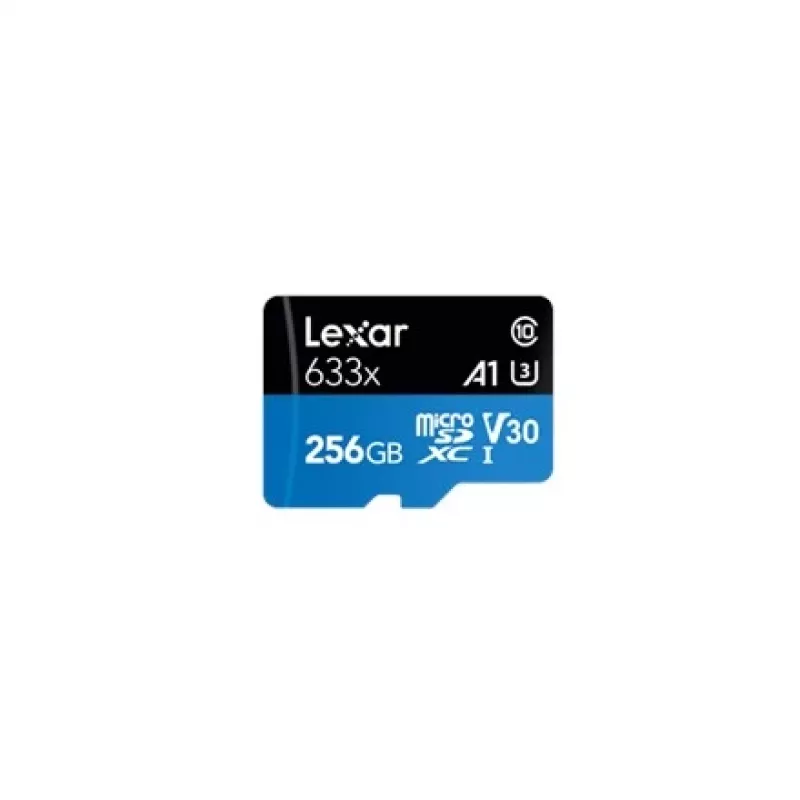 Lexar 633x 256 GB MicroSDXC UHS-I Class 10 atmiņas karte
