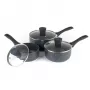 Katlu komplekts Russell Hobbs Nightfall Stone 3-daļīgs 16/18/20 cm nepiedegošs