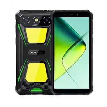 Viedtālrunis Oukitel G5 6 collu 4GB 128GB 6300mAh Zaļš