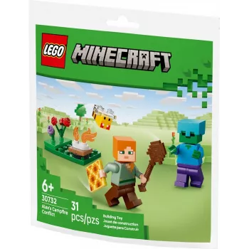 LEGO Minecraft 30732 Aleksa kempinga konflikts