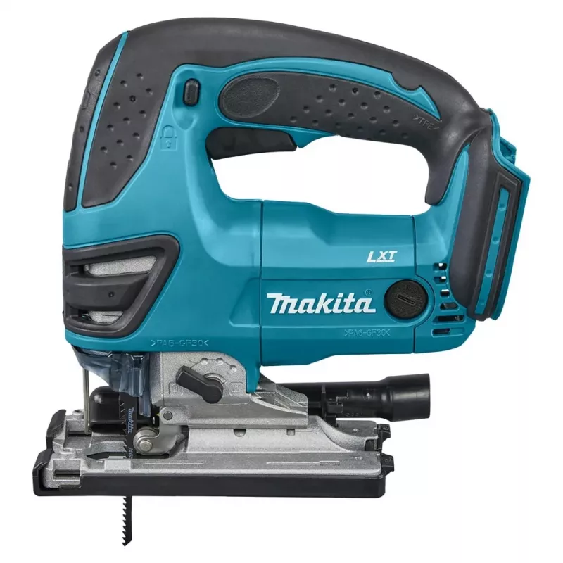 Makita DJV180ZX LXT 18 V akumulatora svārstību finierzāģis, 3 pakāpju svārstības, 0–2600 gājieni/min, bez akumulatora, ar zāģa asmeņiem