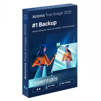 Acronis True Image Essentials 5 PC/Mac atslēga