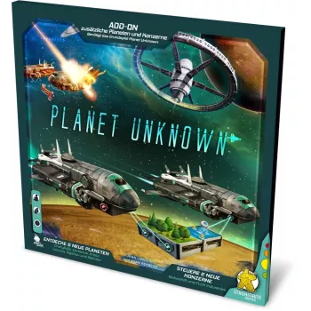 Planet Unknown - Jaunas Planētas un Korporācijas, Galda Spēles Paplašinājums