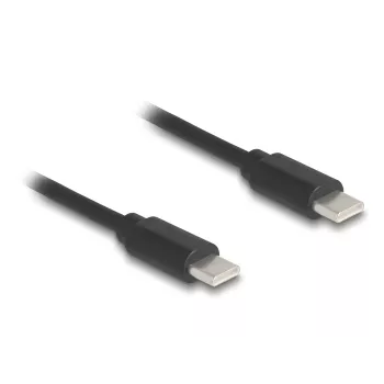 USB kabelis DeLOCK 90369 USB 2.0 0.75 m USB-C Melns