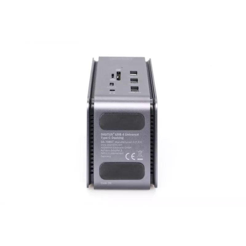 USB4 dokstacija Digitus DA-70897 8K USB-C 100W Power Delivery