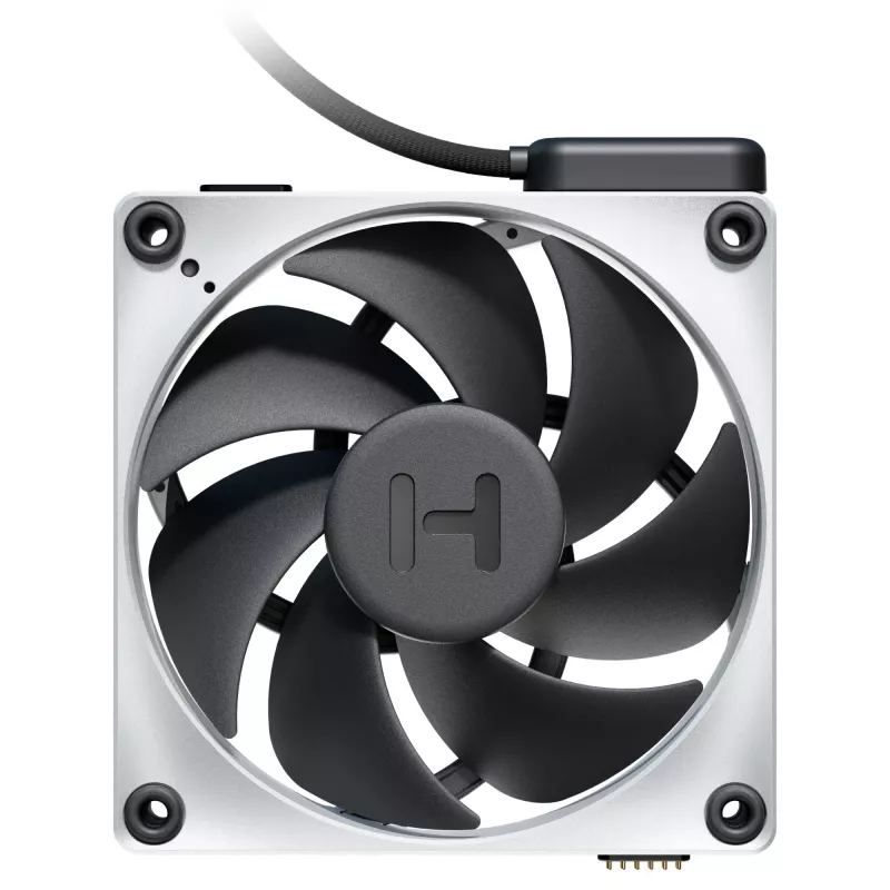 HYTE THICC FP12 120mm korpusa ventilators 3 komplektā balts