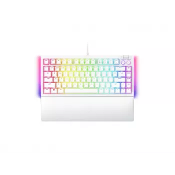 Mehāniskā spēļu tastatūra Razer BlackWidow V4 75% USB QWERTY ASV Angļu Balta