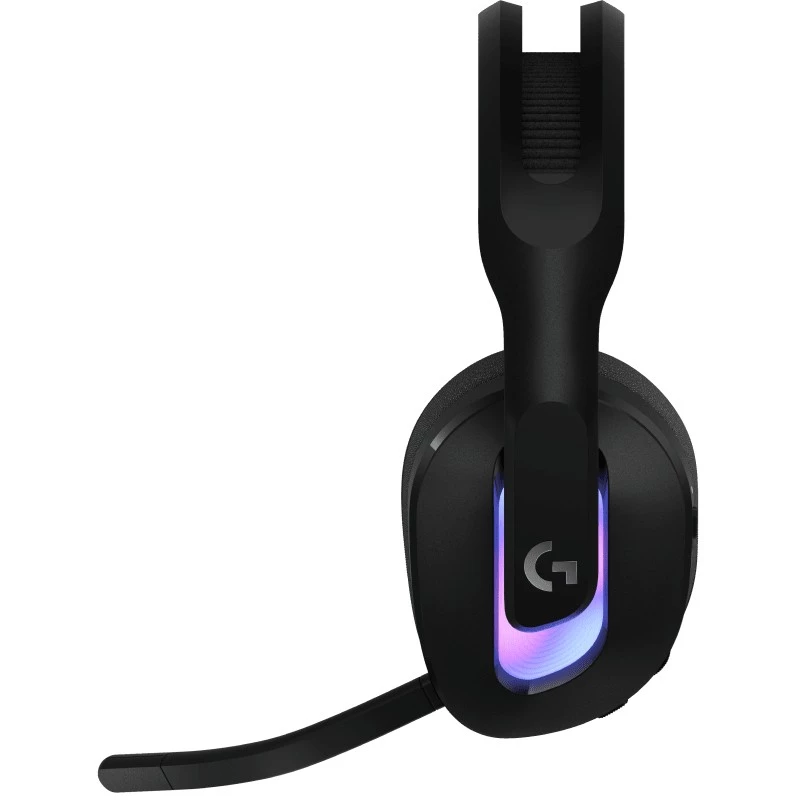 Logitech G G522 LIGHTSPEED bezvadu spēļu austiņas ar LIGHTSYNC RGB apgaismojumu un mikrofonu